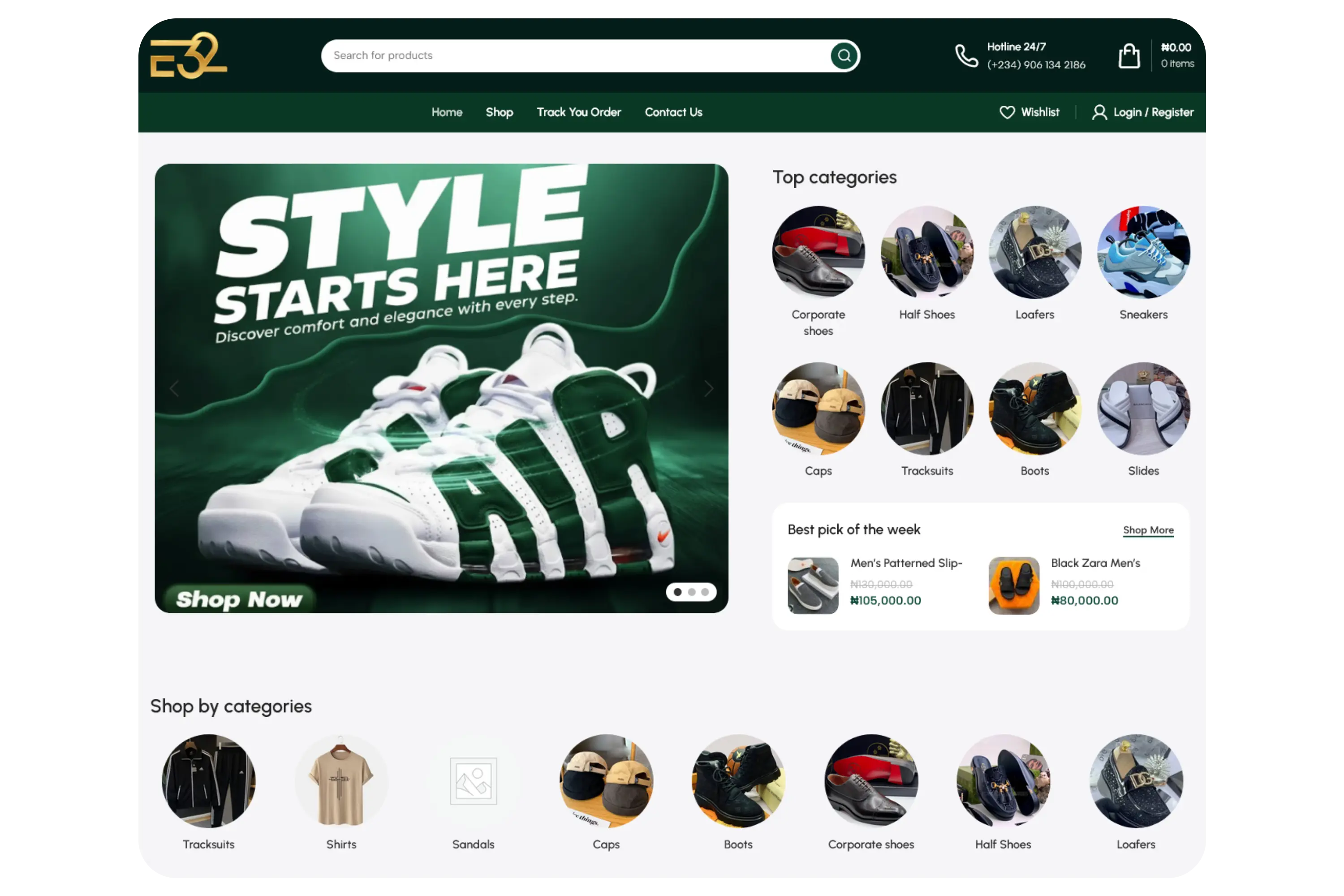 Software Development Mockup